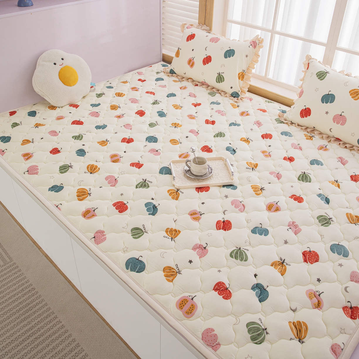 91家纺网 家纺一手货源 找家纺 手艺人家纺 2025新款炕垫榻榻米垫D50--D66 D58