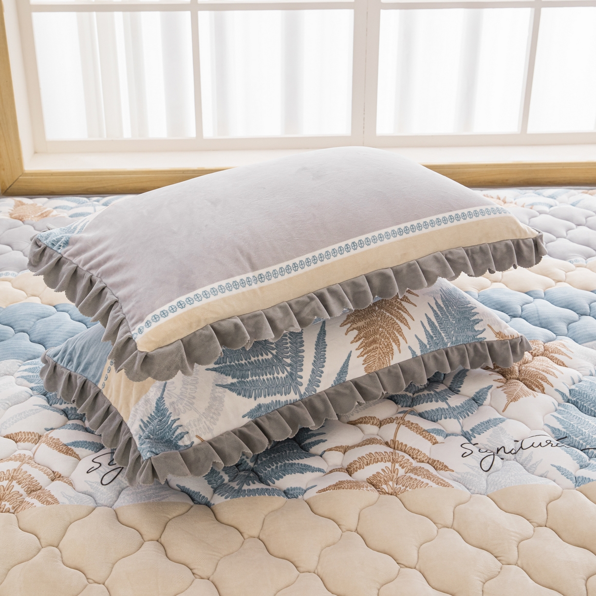 91家纺网 家纺一手货源 找家纺 手艺人家纺 2025新款炕垫榻榻米垫D50--D66 D59