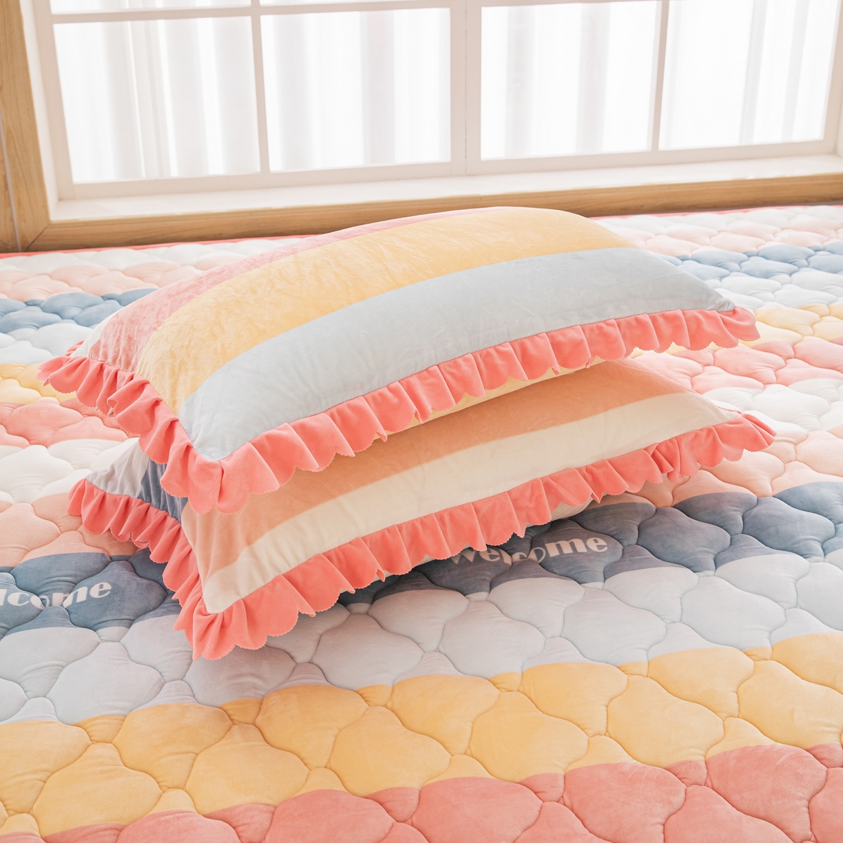 91家纺网 家纺一手货源 找家纺 手艺人家纺 2025新款炕垫榻榻米垫D50--D66 D60