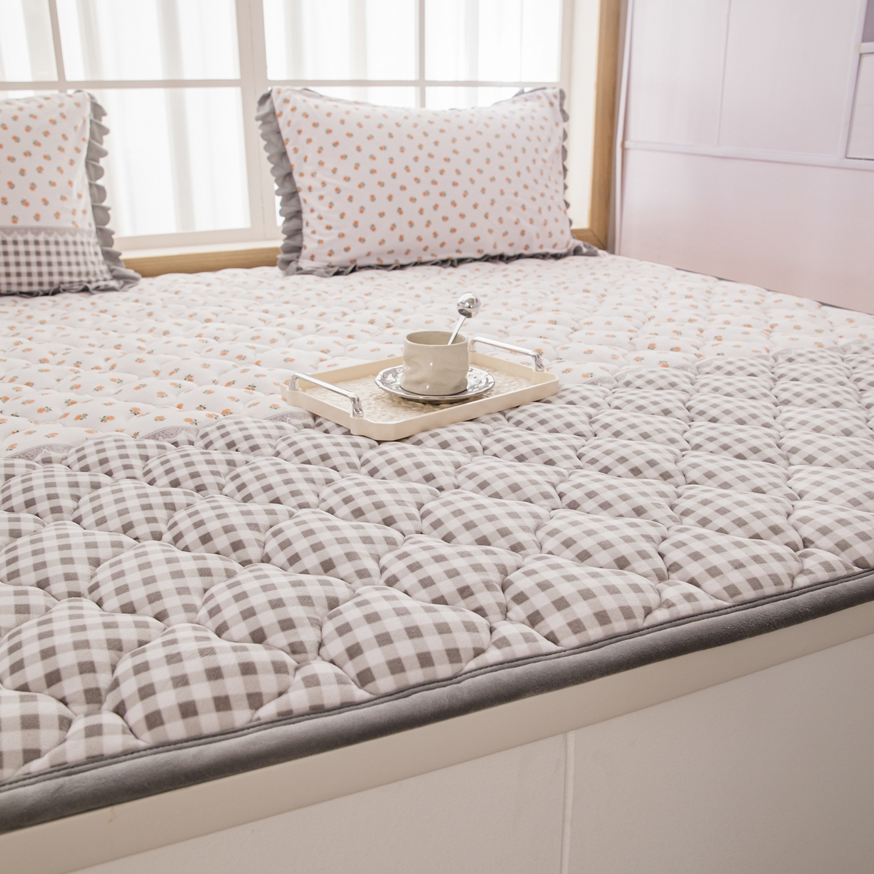 91家纺网 家纺一手货源 找家纺 手艺人家纺 2025新款炕垫榻榻米垫D50--D66 D61