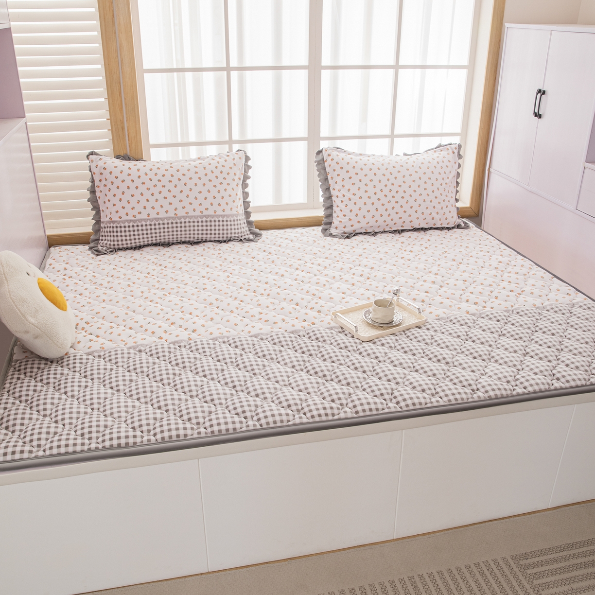 91家纺网 家纺一手货源 找家纺 手艺人家纺 2025新款炕垫榻榻米垫D50--D66 D61