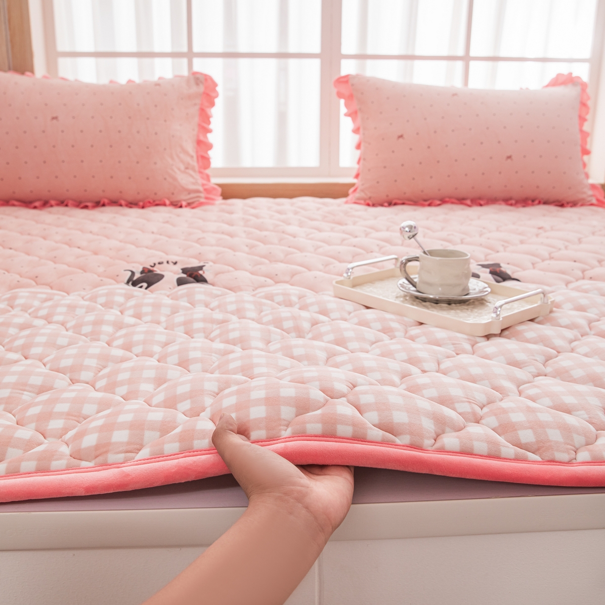 91家纺网 家纺一手货源 找家纺 手艺人家纺 2025新款炕垫榻榻米垫D50--D66 D62