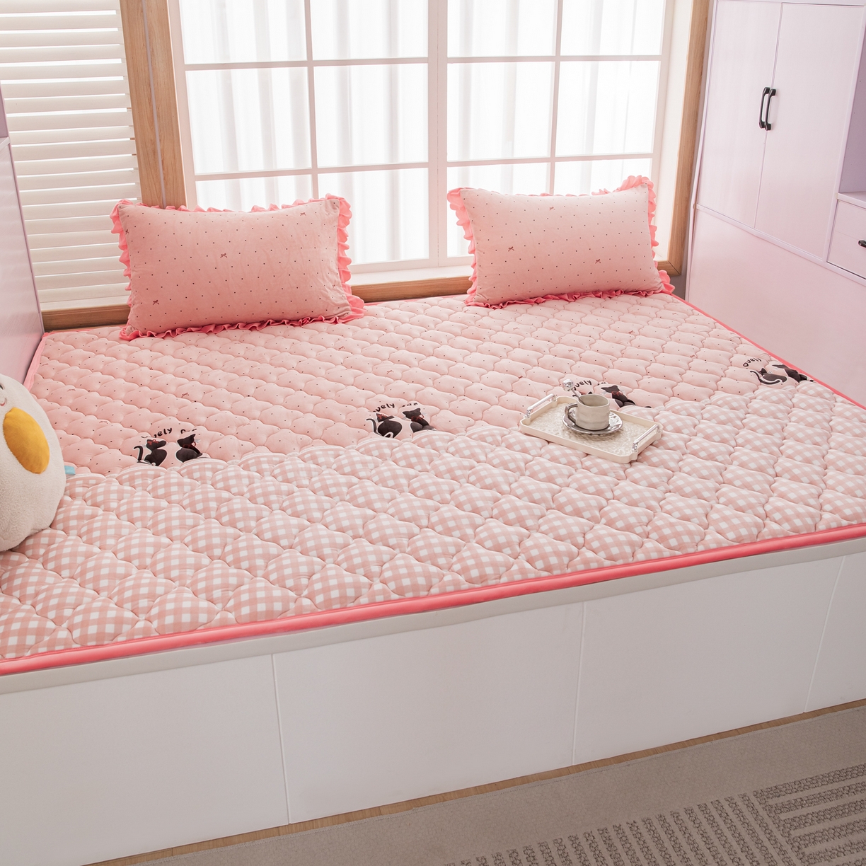 91家纺网 家纺一手货源 找家纺 手艺人家纺 2025新款炕垫榻榻米垫D50--D66 D62