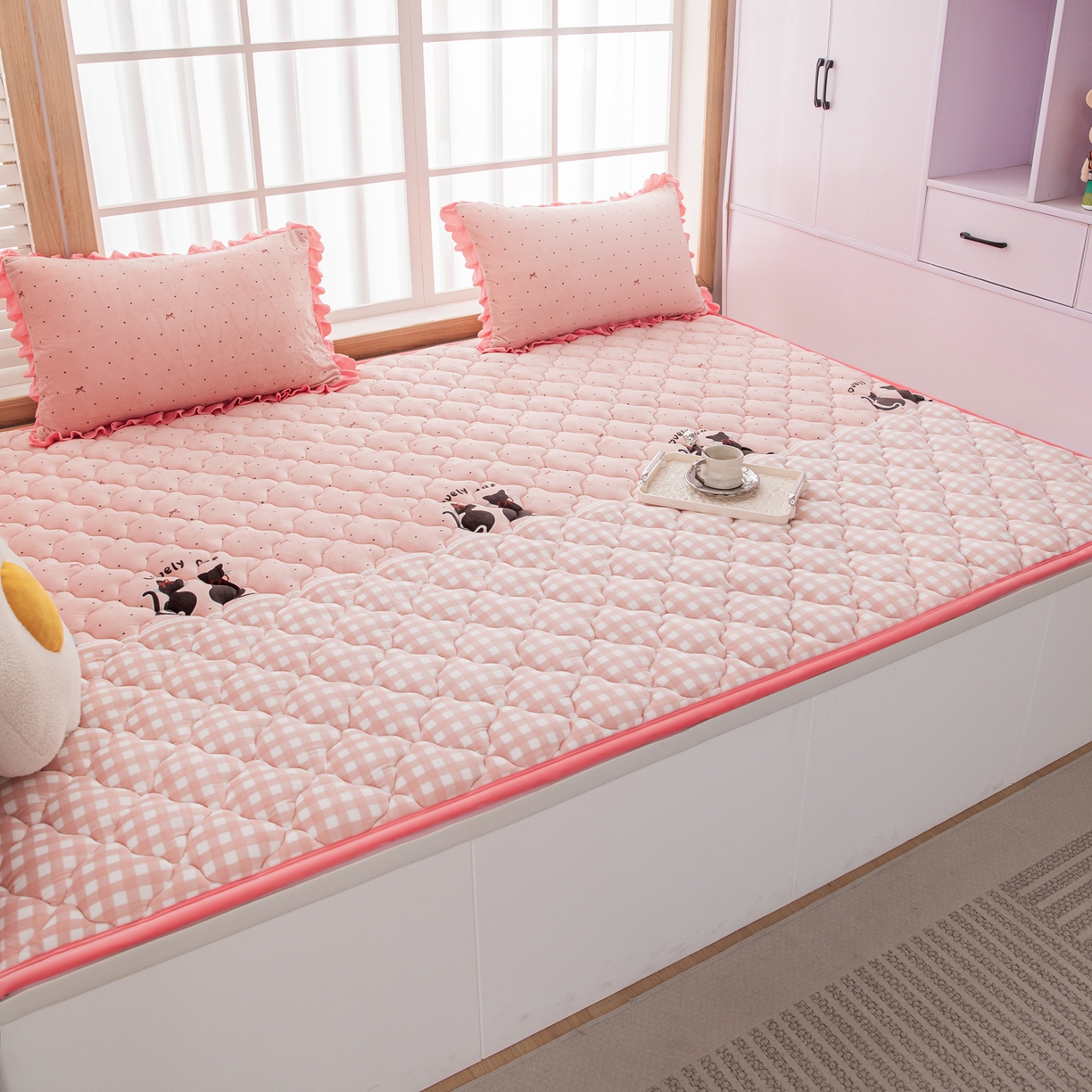 91家纺网 家纺一手货源 找家纺 手艺人家纺 2025新款炕垫榻榻米垫D50--D66 D62