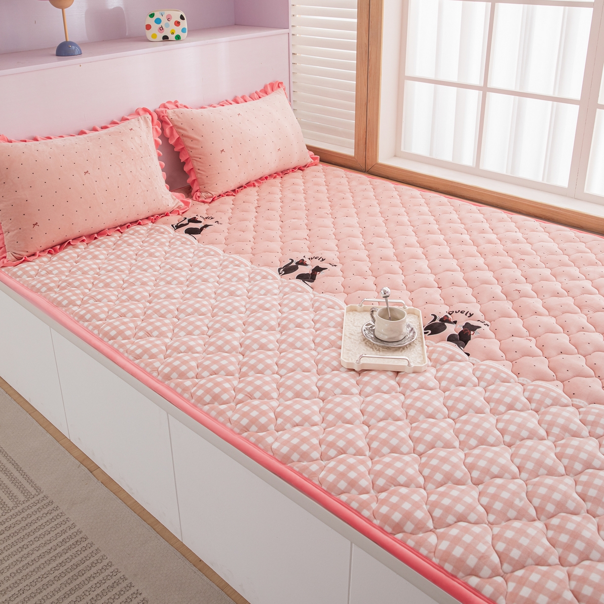 91家纺网 家纺一手货源 找家纺 手艺人家纺 2025新款炕垫榻榻米垫D50--D66 D62