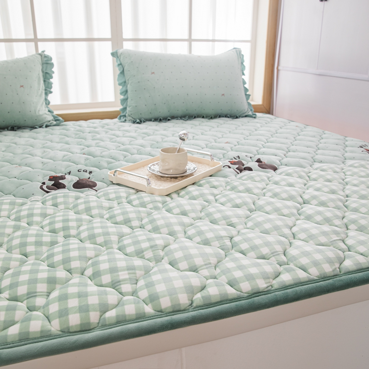 91家纺网 家纺一手货源 找家纺 手艺人家纺 2025新款炕垫榻榻米垫D50--D66 D63