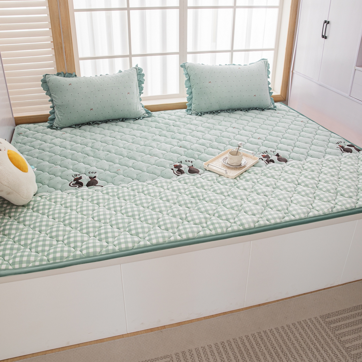 91家纺网 家纺一手货源 找家纺 手艺人家纺 2025新款炕垫榻榻米垫D50--D66 D63