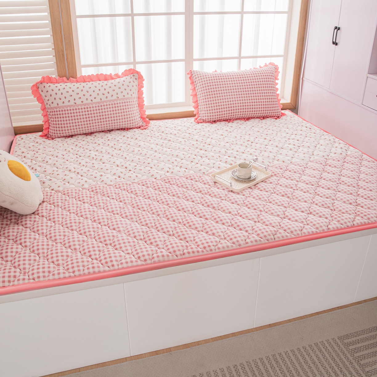 91家纺网 家纺一手货源 找家纺 手艺人家纺 2025新款炕垫榻榻米垫D50--D66 D65