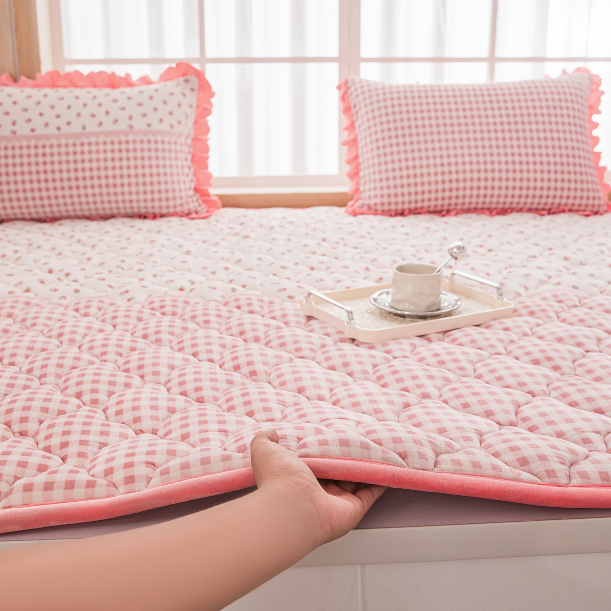 91家纺网 家纺一手货源 找家纺 手艺人家纺 2025新款炕垫榻榻米垫D50--D66 D65