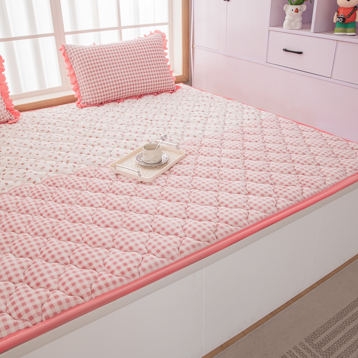 91家纺网 家纺一手货源 找家纺 手艺人家纺 2025新款炕垫榻榻米垫D50--D66 D65