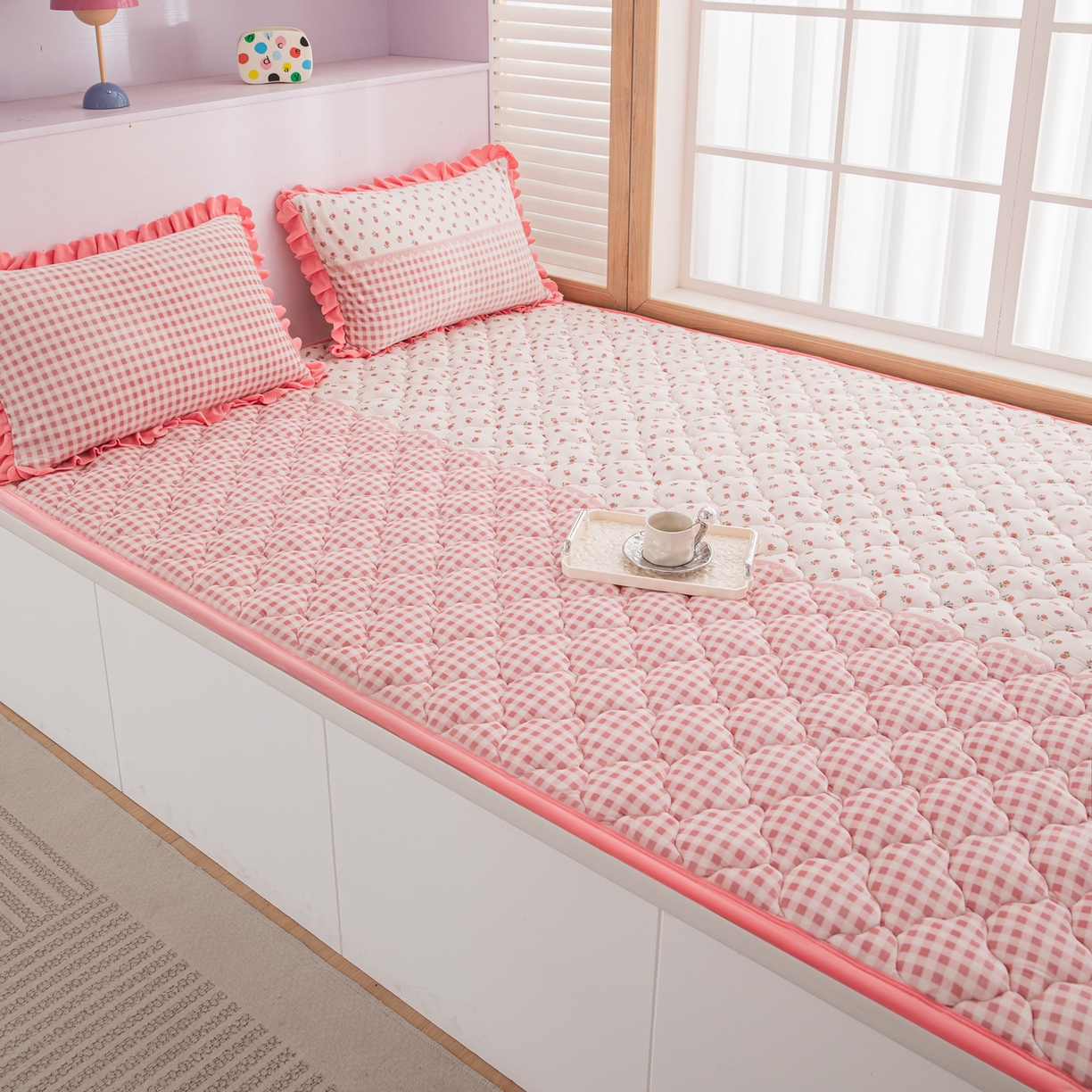 91家纺网 家纺一手货源 找家纺 手艺人家纺 2025新款炕垫榻榻米垫D50--D66 D65