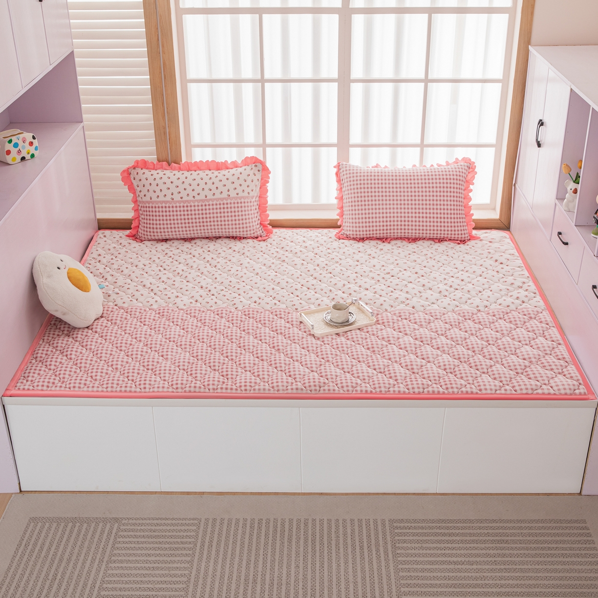 91家纺网 家纺一手货源 找家纺 手艺人家纺 2025新款炕垫榻榻米垫D50--D66 D65