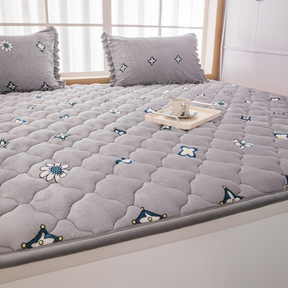 91家纺网 家纺一手货源 找家纺 手艺人家纺 2025新款炕垫榻榻米垫D50--D66 D66