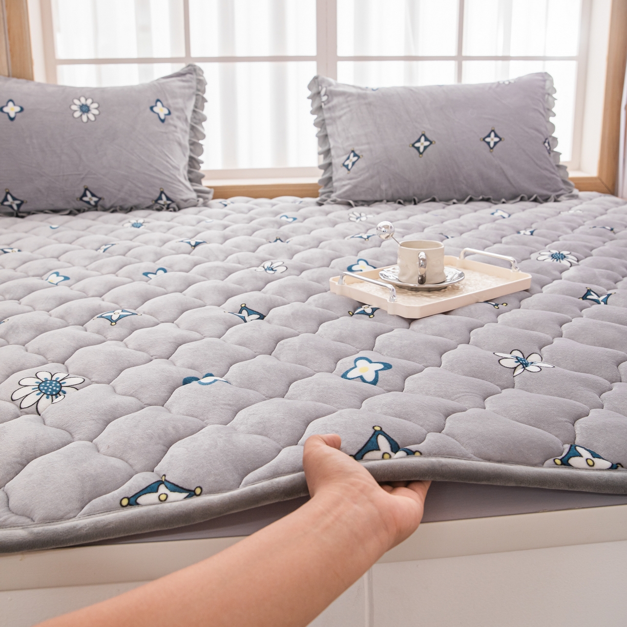 91家纺网 家纺一手货源 找家纺 手艺人家纺 2025新款炕垫榻榻米垫D50--D66 D66