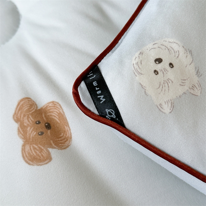 91家纺网 家纺一手货源 找家纺 暖生活 2025新款牛奶针织棉四季被冬被 查理汪