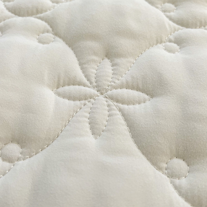 91家纺网 家纺一手货源 找家纺 （总）鼎丰家纺 2025新款纯色高克重水洗棉夹棉床裙-曼可