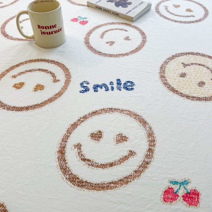 91家纺网 家纺一手货源 找家纺 鼎丰家纺 2025新款90克超柔软糯印花单床笠系列 开心笑脸