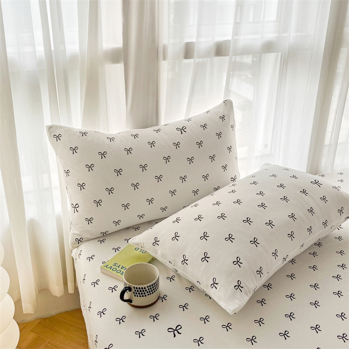 91家纺网 家纺一手货源 找家纺 鼎丰家纺 2025新款90克超柔软糯印花单床笠系列 慢生活