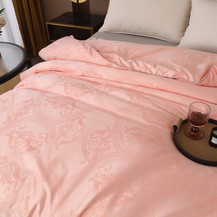 91家纺网 家纺一手货源 找家纺 （总）越宏顺 2025新款60S全棉莫代尔提花.被手工订花.被子母被