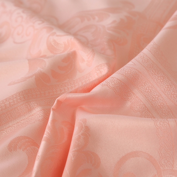 91家纺网 家纺一手货源 找家纺 越宏顺 2025新款60S全棉莫代尔提花.被手工订花.被子母被 粉玉