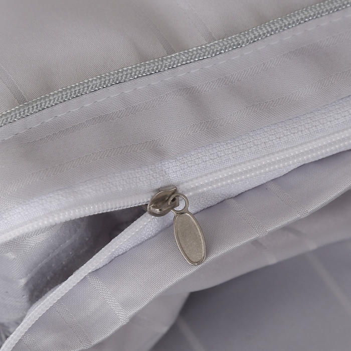 91家纺网 家纺一手货源 找家纺 越宏顺 2025新款全棉缎条.被桑.被春秋被双人子母被二合一冬被 灰色