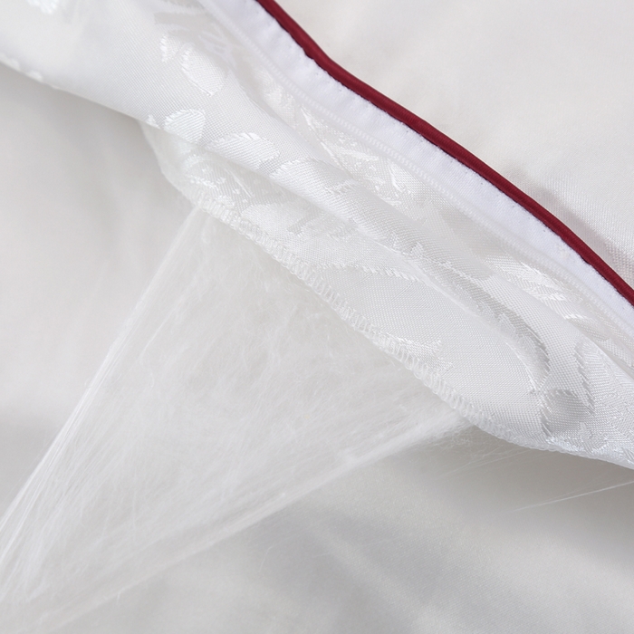 91家纺网 家纺一手货源 找家纺 越宏顺 2025新款仿真丝蝴蝶花手工.被子母被被子被芯 白色