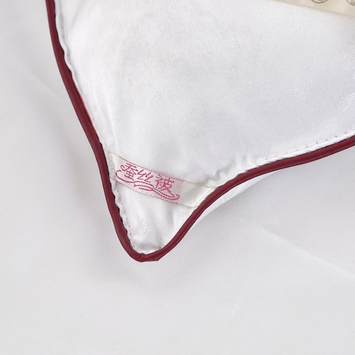 91家纺网 家纺一手货源 找家纺 越宏顺 2025新款仿真丝蝴蝶花手工.被子母被被子被芯 白色