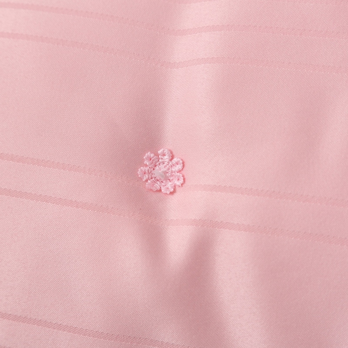 91家纺网 家纺一手货源 找家纺 越宏顺 2025新款全棉缎条.被桑.被春秋被双人子母被二合一冬被 玉色