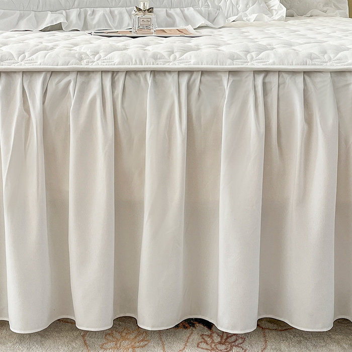 91家纺网 家纺一手货源 找家纺 （总）鼎丰家纺 2025新款水洗磨毛夹棉床裙套件-曼可系列