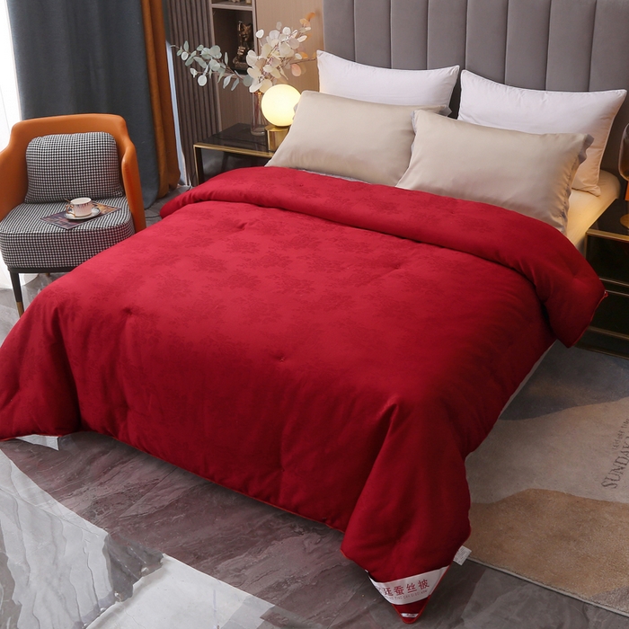 91家纺网 家纺一手货源 找家纺 （总）越宏顺 2025新款全棉加密提花.被纯手工可定做