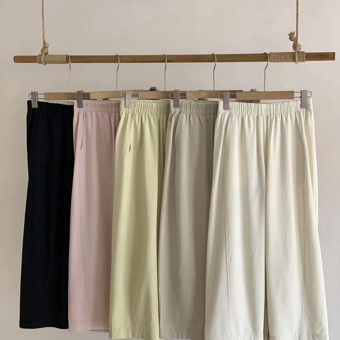 91家纺网 家纺一手货源 找家纺 （总）妍景家居生活馆 2025新款天丝豆乳裤