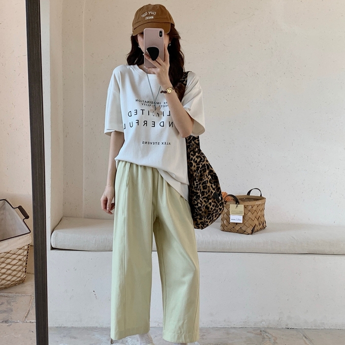 91家纺网 家纺一手货源 找家纺 妍景家居生活馆 2025新款天丝豆乳裤 天丝豆乳裤-淡黄色