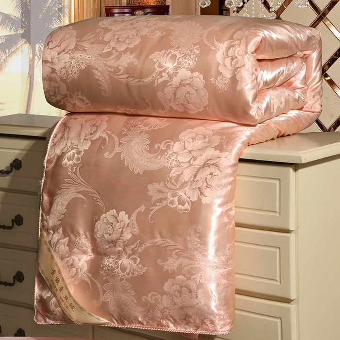 91家纺网 家纺一手货源 找家纺 越宏顺 2025新款牡丹花定制款.被客户定制被子被芯定制款不退不换 玉色