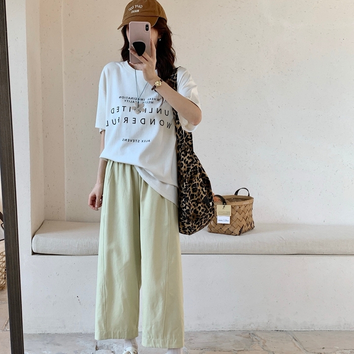 91家纺网 家纺一手货源 找家纺 妍景家居生活馆 2025新款天丝豆乳裤 天丝豆乳裤-淡黄色