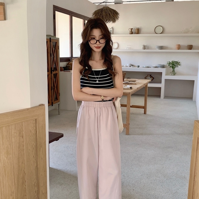 妍景家居生活馆 2025新款天丝豆乳裤 天丝豆乳裤-淡粉色
