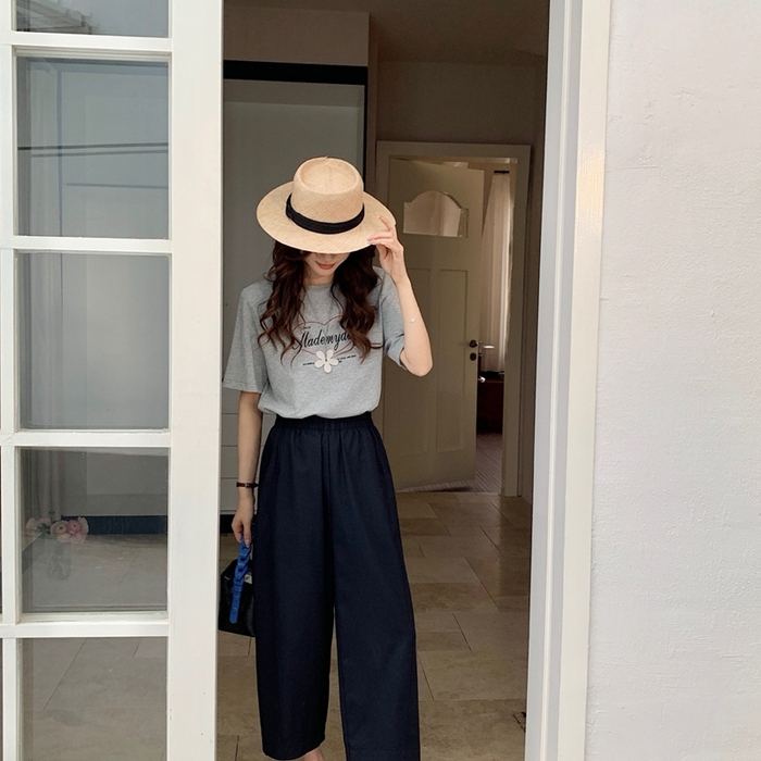 91家纺网 家纺一手货源 找家纺 妍景家居生活馆 2025新款天丝豆乳裤 天丝豆乳裤-黑色