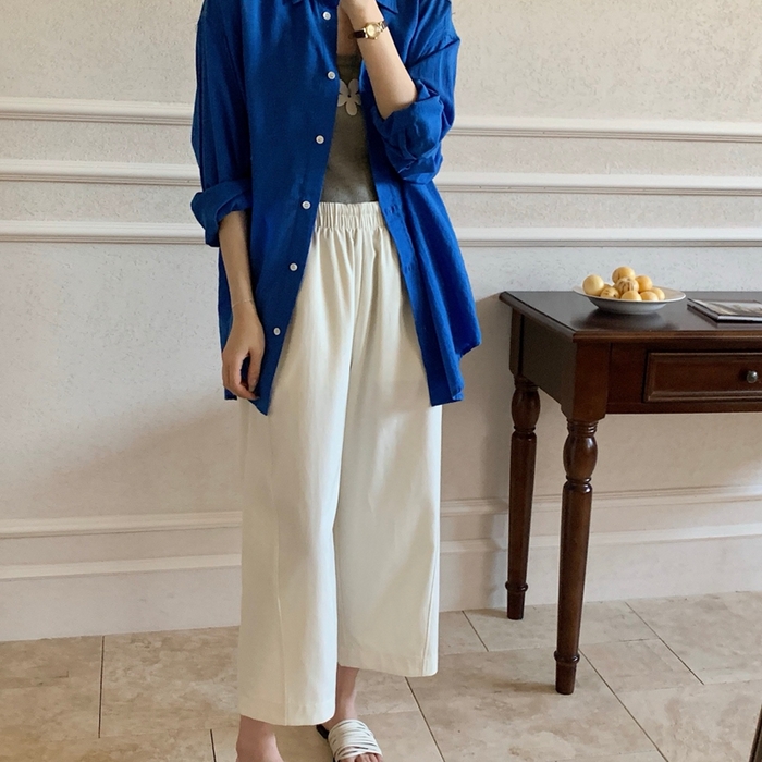 91家纺网 家纺一手货源 找家纺 妍景家居生活馆 2025新款天丝豆乳裤 天丝豆乳裤-奶杏色