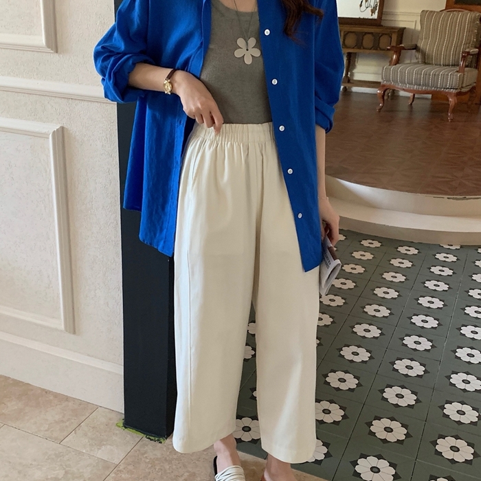 91家纺网 家纺一手货源 找家纺 妍景家居生活馆 2025新款天丝豆乳裤 天丝豆乳裤-奶杏色