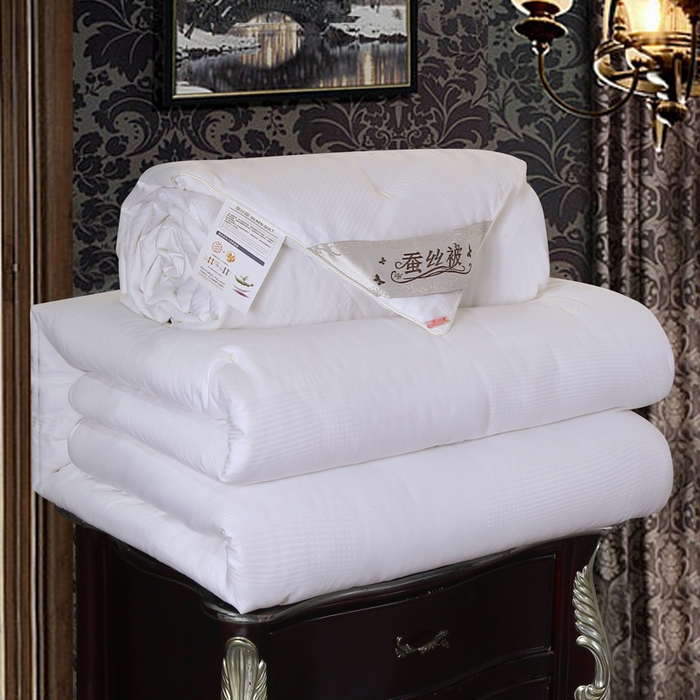 越宏顺 2025新款80s全棉提花手工.被 被子被芯 白色