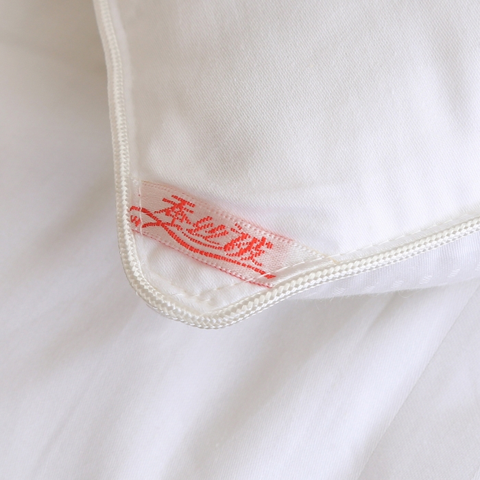 91家纺网 家纺一手货源 找家纺 越宏顺 2025新款80s全棉提花手工.被 被子被芯 白色