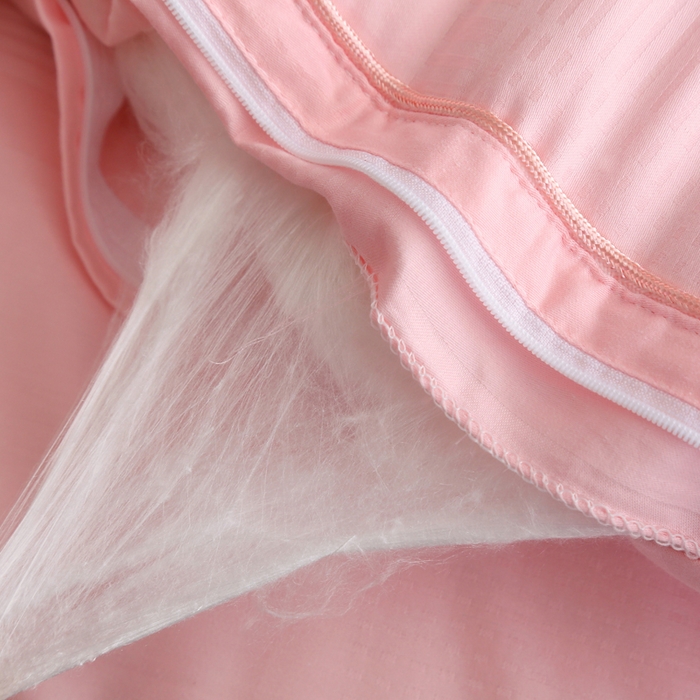 91家纺网 家纺一手货源 找家纺 越宏顺 2025新款Xrd定制80全棉.被子被芯 粉玉