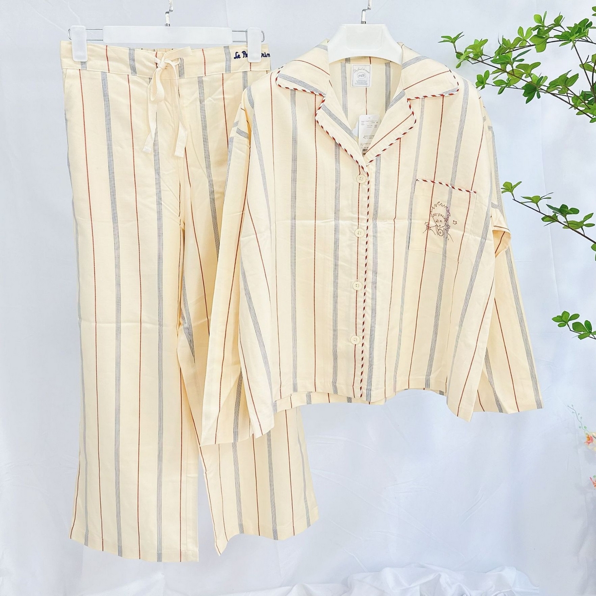 91家纺网 家纺一手货源 找家纺 （总）观月轩家纺 2025新款天丝棉长袖长裤套装-小王子