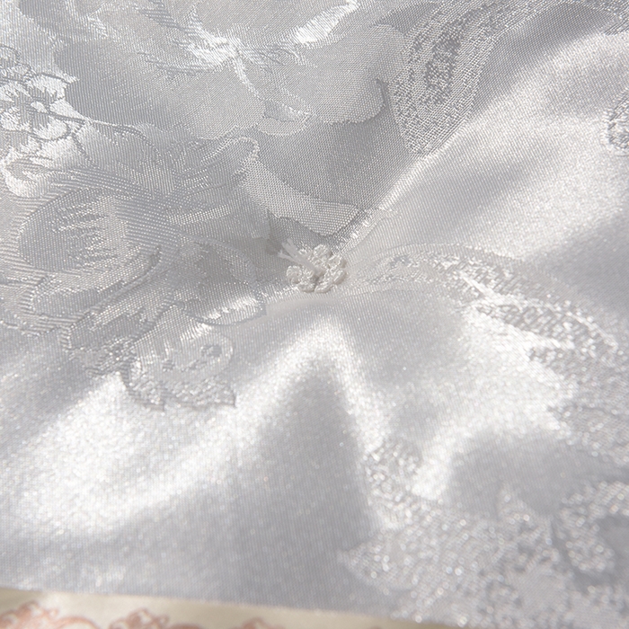 91家纺网 家纺一手货源 找家纺 越宏顺 2025新款牡丹花定制款.被客户定制被子被芯定制款不退不换 白色