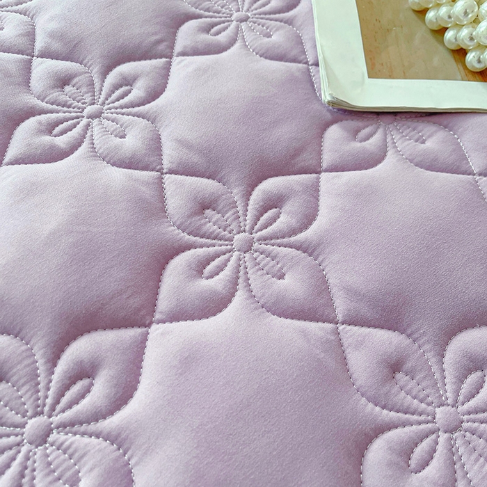 91家纺网 家纺一手货源 找家纺 （总）鼎丰家纺 2025新款-100%新疆棉花夹棉床裙