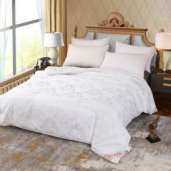 91家纺网 家纺一手货源 找家纺 越宏顺 2025新款被子春秋被东被芯子母被 白色