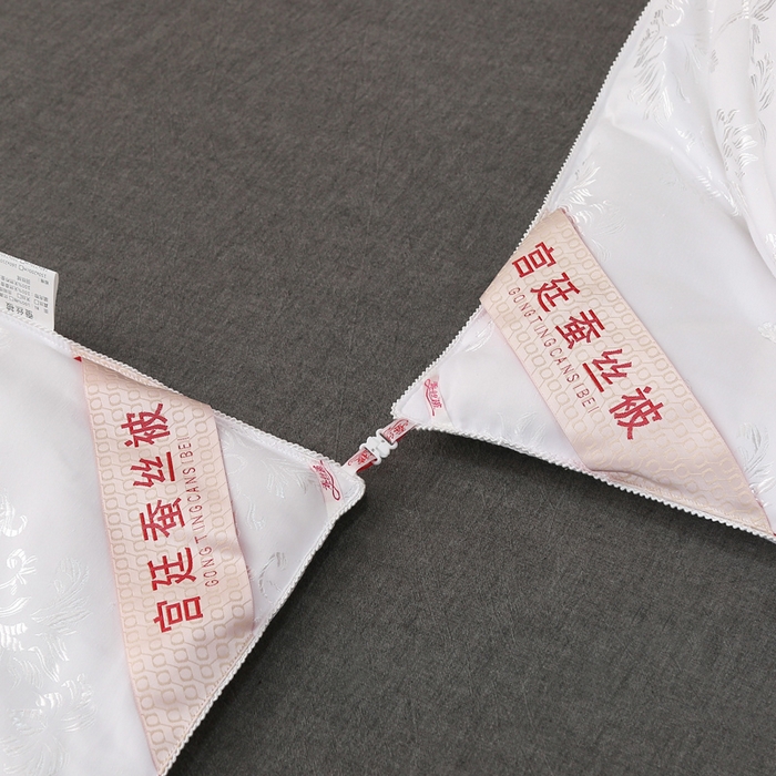 91家纺网 家纺一手货源 找家纺 越宏顺 2025新款被子春秋被东被芯子母被 白色