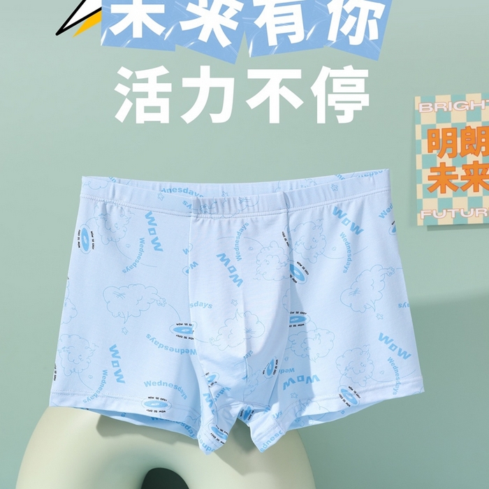 91家纺网 家纺一手货源 找家纺 妍景家居生活馆 2025新款青少年内裤 1785