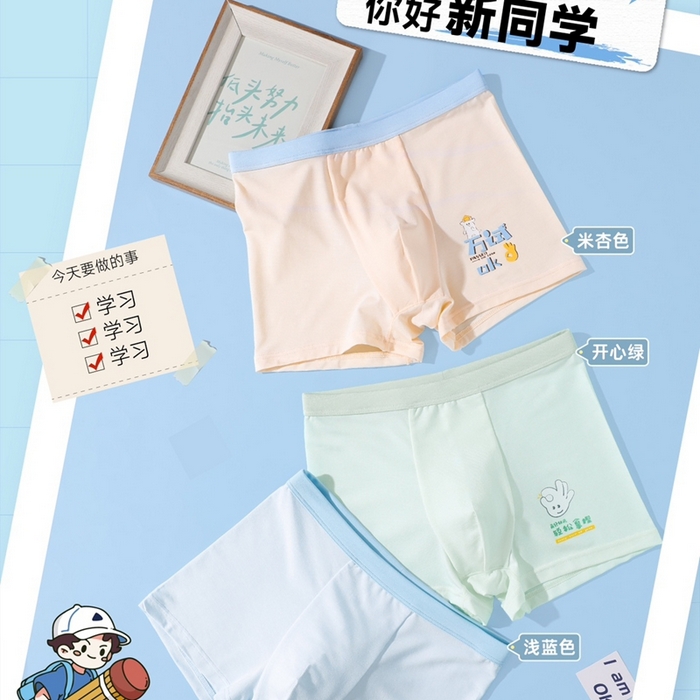 妍景家居生活馆 2025新款男童内裤 1081