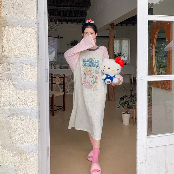 91家纺网 家纺一手货源 找家纺 （总）妍景家居生活馆 2025新款暮色漫游懒人裙