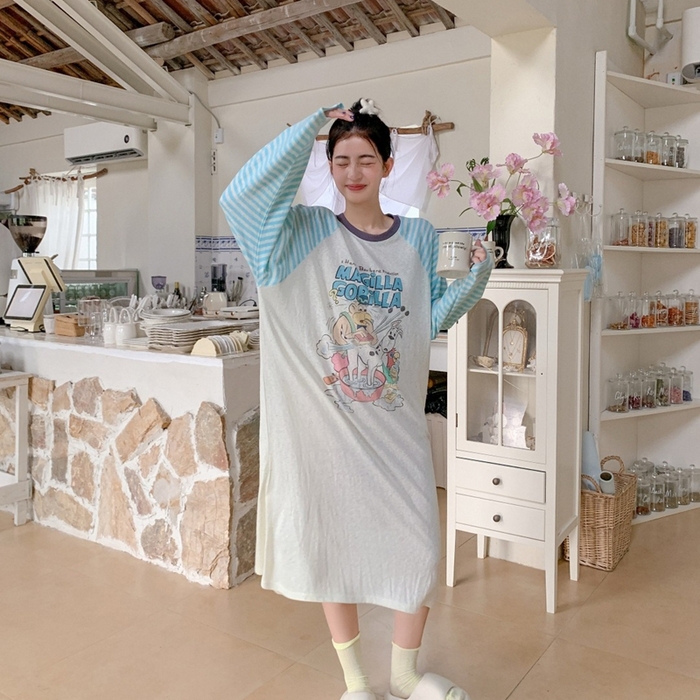 91家纺网 家纺一手货源 找家纺 妍景家居生活馆 2025新款暮色漫游懒人裙 暮色漫游懒人裙-粉色